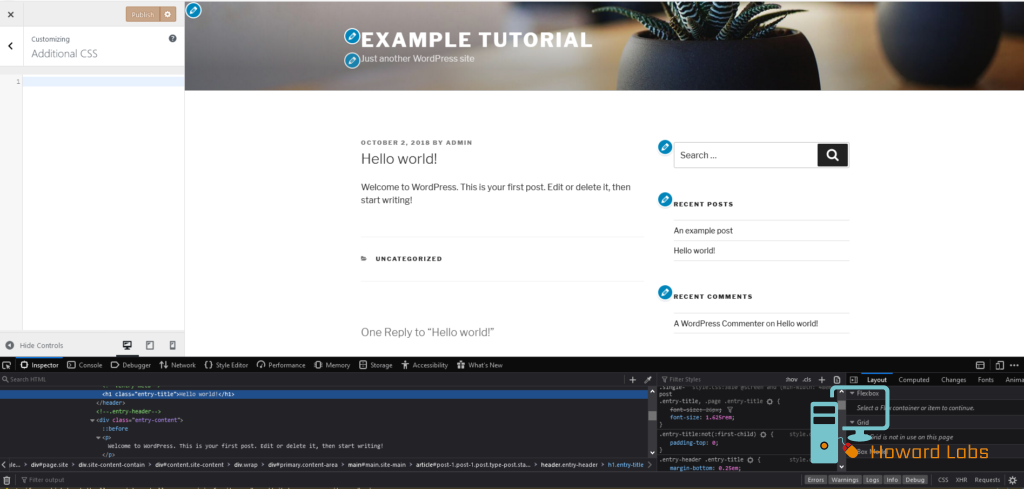 Css In Web Lab Examples Understanding CSS and Why You Should Learn it - HowardLabs